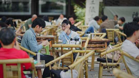 成都茶馆陈锦茶铺-人文烟火气