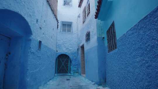 蓝色，独特，盟友，Chefchaouen