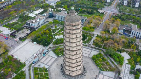 西安崇文塔景区  中国，陕西