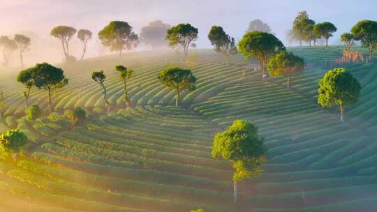 唯美茶山