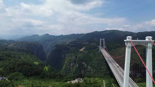 美丽中国山川中的大桥、峡谷大桥