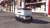 智能配送机器人行驶-2高清在线视频素材下载