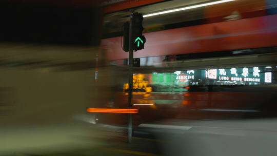 慢门抽帧 王家卫  香港 情绪 都市城市转场