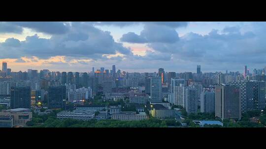 上海浦西延时摄影视频素材模板下载