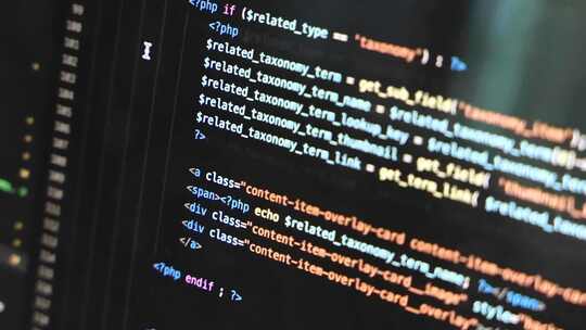 开发者软件源代码屏幕编程代码编写脚本
