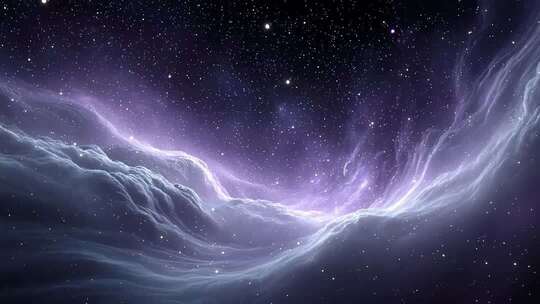 粒子光影流动 梦幻空间绽放