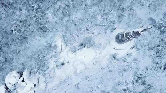 杭州西湖保俶塔雪景宝石山雪景浙江雪景