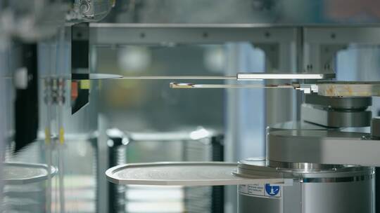 半导体制造硅晶片机械臂科技硅晶圆