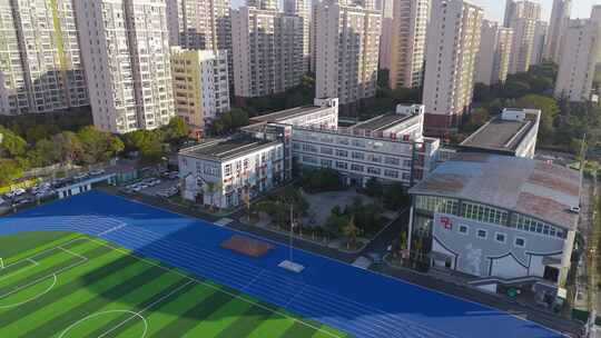 无锡市太湖实验小学 操场 足球场