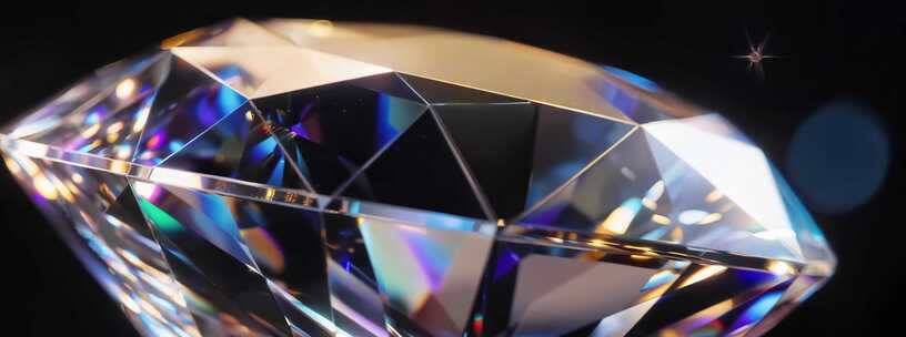 钻石光影宽屏背景