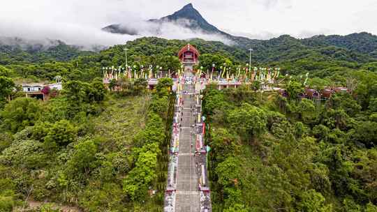 海南五指山云海 岛内公路超全8KRAW航拍