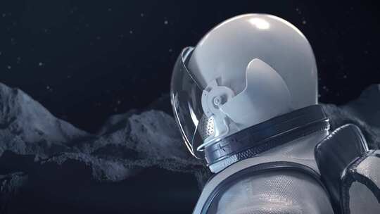 月球脚印 未来 宇航员 科技