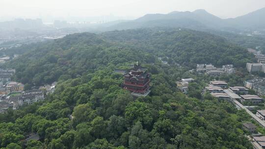 浙江杭州城市宣传片地标建筑航拍