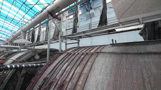 制革厂 制造业  生产加工 皮革生产 工厂