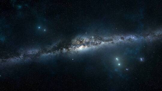 银河星系背景