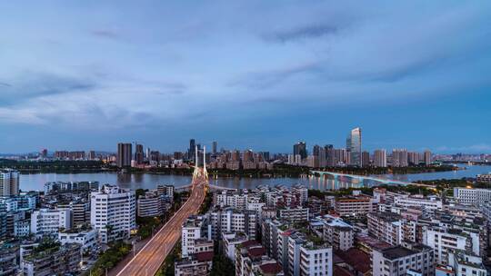 惠城合生大桥日转夜