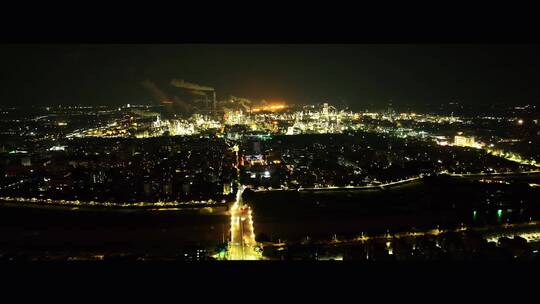 城市夜景视频素材模板下载