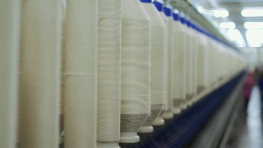 现代化智能纺织工业