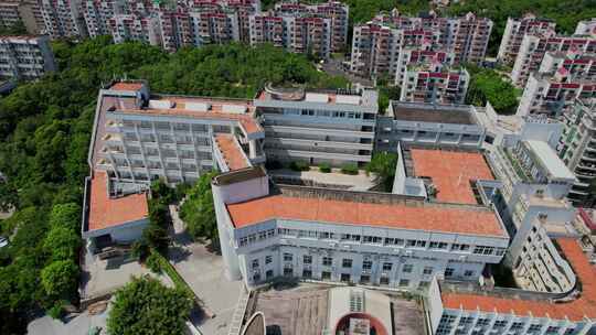 航拍厦门大学艺术学院