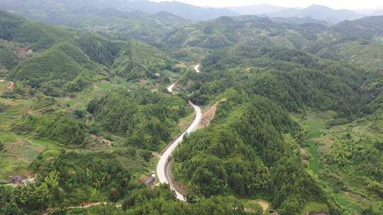 福建 德化 春美 山路 十八格盘山公路