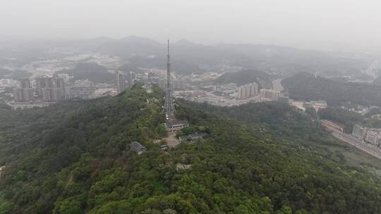 祖国青山湖泊自然风光