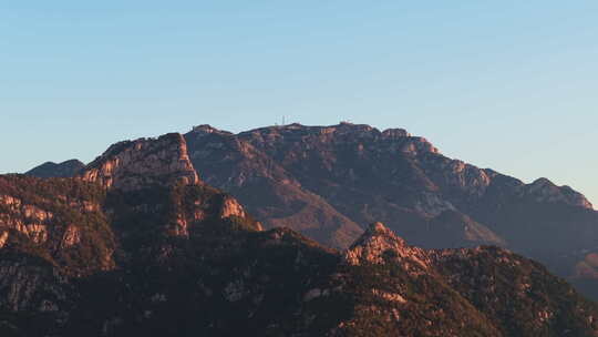 泰安泰山山顶风景