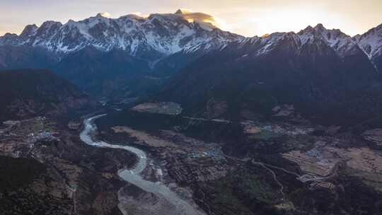 4K西藏南迦巴瓦日山延时