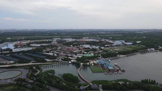 上海迪士尼乐园清晨4K原素材