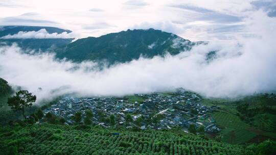 云海山川 壮丽山河视频素材模板下载