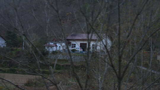 秦岭秋季风景