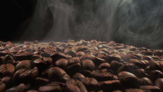 咖啡豆制作烘培视频素材模板下载