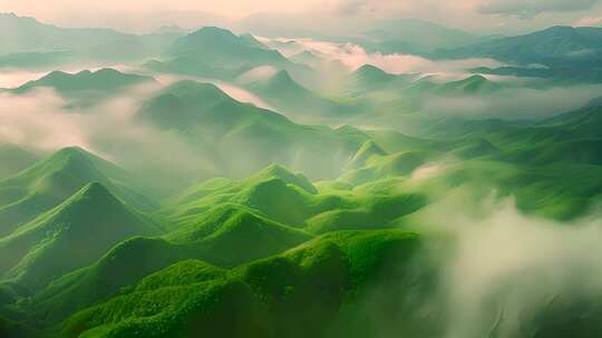 美丽中国 大好山河 绿水青山