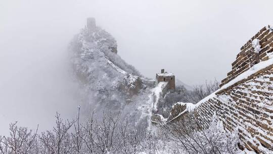 4K望京楼雪云海