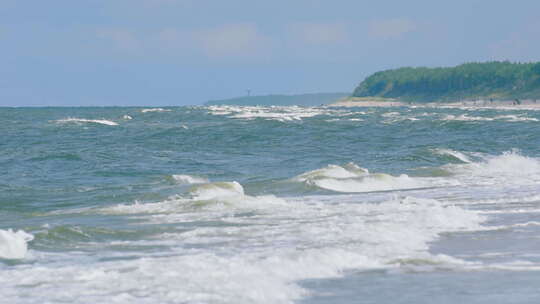 浪花拍摄