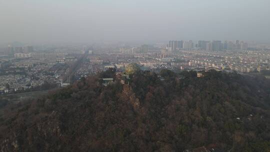 江苏昆山城市全景4K航拍LOG原素材