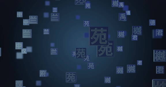 中国文字01ae模板