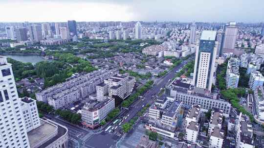 【原创】宁波 月湖公园 海曙区 城市发展