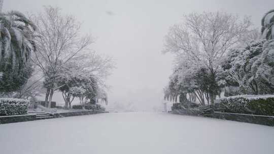 大雪时城市素材3