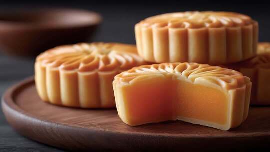 中秋佳节品尝传统风味月饼