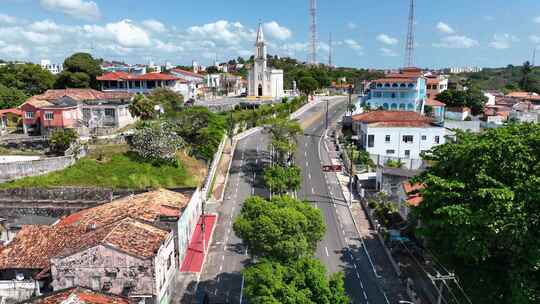 巴西Aracaju Sergipe的城市景观。巴西东北部的旅游业。