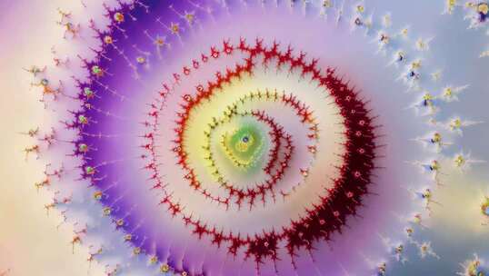 抽象螺旋图案动态素材