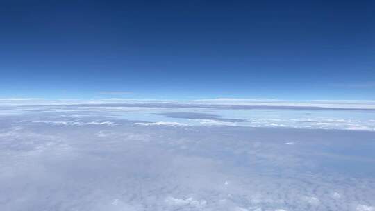 白云天空、天空云层、天空大地