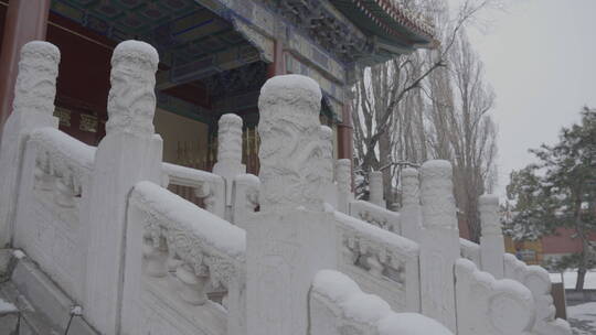 北京雪景 北京下雪