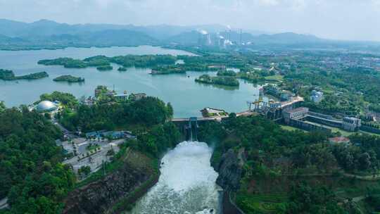 【航拍延时】赤壁三峡试验坝01