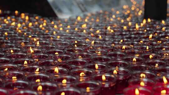 成都文殊院寺庙供灯点灯祈福祝福许愿