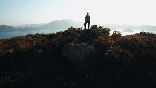 旅行者，山，岛，海