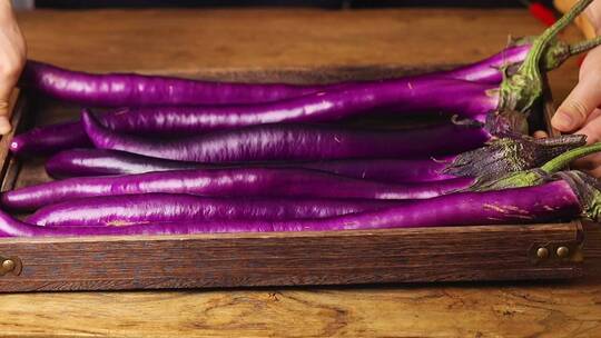 茄子   杭茄 紫色长茄子 紫茄子