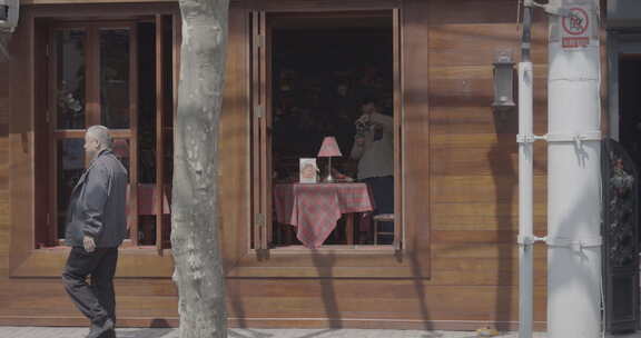 愚园路小资情调的咖啡店