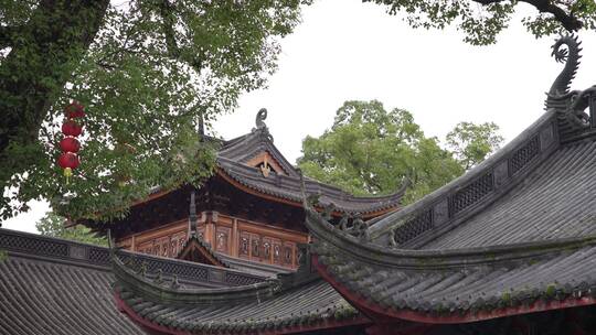 杭州飞来峰三天竺法镜寺建筑