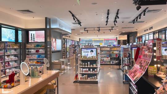 护肤品店 商场